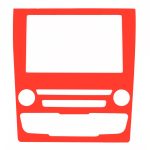 Auto Carbon Fiber Central Control Panel Dekorative Aufkleber für Ford New Mondeo – Bild 3