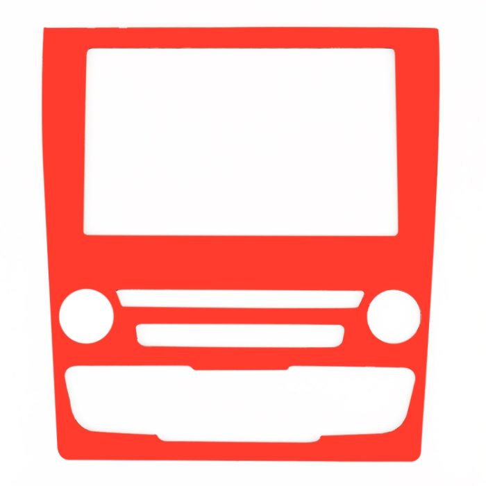 Auto Carbon Fiber Central Control Panel Dekorative Aufkleber für Ford New Mondeo – Bild 3