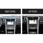 Auto Carbon Fiber Central Control Panel Dekorative Aufkleber für Ford New Mondeo – Bild 6