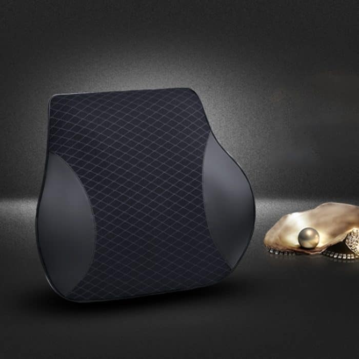 Atmungsaktives Vier-Jahreszeiten-Auto-Lendenkissen aus Memory-Schaum, Polyester-Kissen – Bild 2