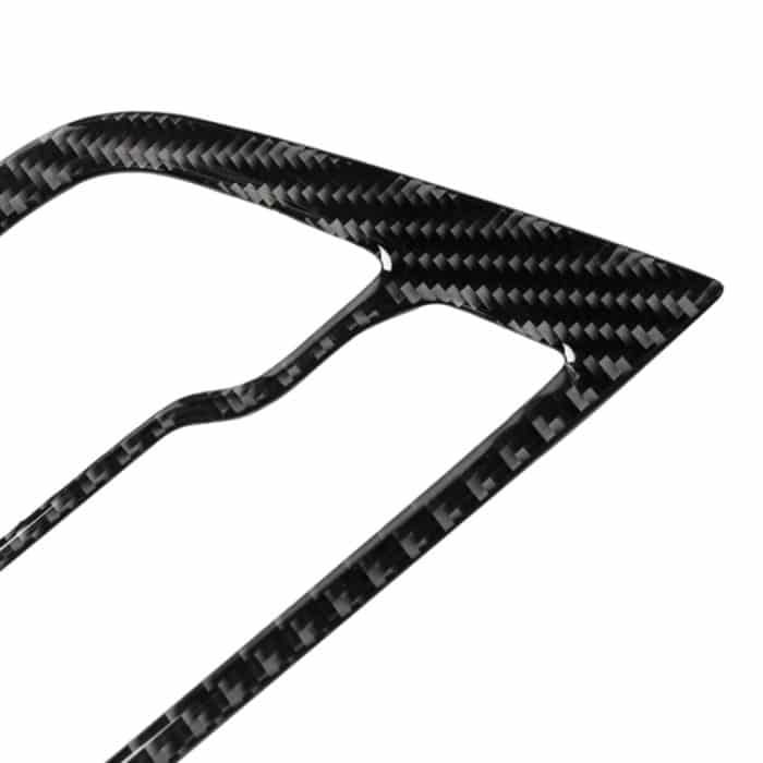 Auto Carbon Fiber CD Panel Dekorativer Aufkleber für BMW 5er G38 528Li / 530Li / 540Li 2018 – Bild 3