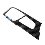 Auto Tricolor Carbon Fiber Gear Position Panel Dekorativer Aufkleber für BMW 5er G38 528Li / 530Li / 540Li 2018, Linksantrieb – Bild 2