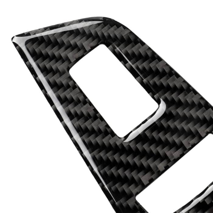 Auto Carbon Fiber Tür Fensterheber Panel dekorative Aufkleber für BMW 5er G38 528Li / 530Li / 540Li 2018, Linksantrieb – Bild 3