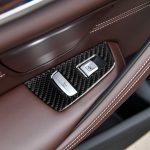 Auto Carbon Fiber Tür Fensterheber Panel dekorative Aufkleber für BMW 5er G38 528Li / 530Li / 540Li 2018, Linksantrieb – Bild 6