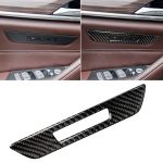 Auto Carbon Faser Sitz Memory Button Dekorativer Aufkleber für BMW 5er G38 528Li / 530Li / 540Li 2018