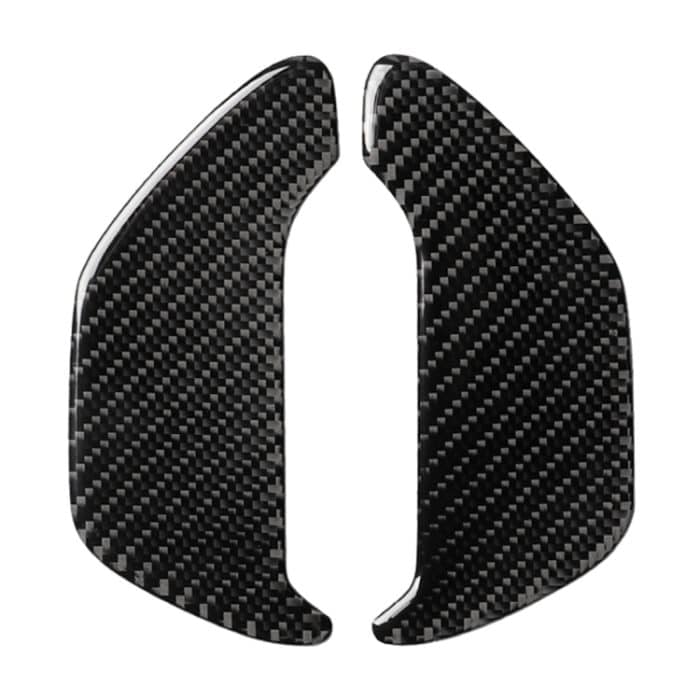 2 PCS Car Carbon Faser Aschenbecher Panel dekorative Aufkleber für BMW 5er G38 528Li / 530Li / 540Li 2018 – Bild 2