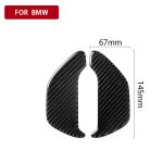 2 PCS Car Carbon Faser Aschenbecher Panel dekorative Aufkleber für BMW 5er G38 528Li / 530Li / 540Li 2018 – Bild 5