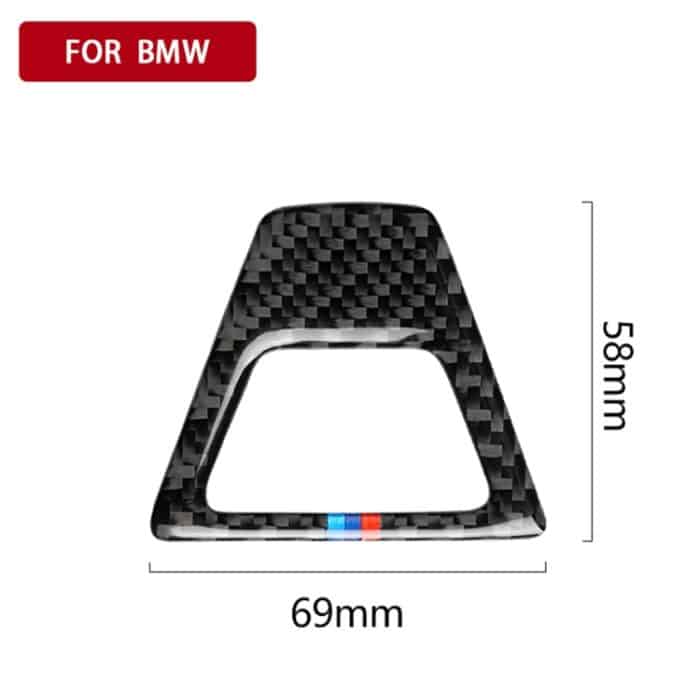 Auto Tricolor Carbon Warnleuchte Dekor Aufkleber für BMW 5er G38 528Li / 530Li / 540Li 2018 – Bild 5