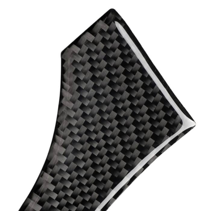 2 PCS Car Carbon Fiber Rückspiegel Stoßstangenleiste Dekorativer Aufkleber für BMW G30 (2018-2019) / G11 (2016-2019), Rechtsantrieb ohne Objektiv – Bild 3