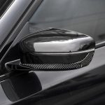 2 PCS Car Carbon Fiber Rückspiegel Stoßstange Streifen dekorativer Aufkleber für BMW G30 (2018-2019) / G11 (2016-2019), Linksantrieb mit Kamera – Bild 6