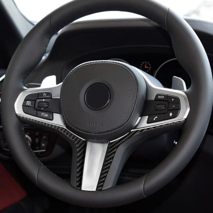 Auto Carbon Lenkrad Unterseite dekorative Aufkleber für BMW G30 (2018-2020) / G01 (2018-2020) / G02 (2019-2020) – Bild 6