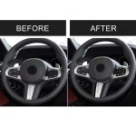 Auto Carbon Lenkrad Unterseite dekorative Aufkleber für BMW G30 (2018-2020) / G01 (2018-2020) / G02 (2019-2020) – Bild 7