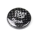 Starttaste der Auto-Motor-Drucktastenabdeckung Verkleidung Karbonfaser-Aufkleber Dekoration für BMW F / G-Fahrgestell – Bild 2