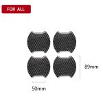 4 stücke auto-styling kohlefasertür außengriff kratzer resistent aufkleerfor toyota camry – Bild 5