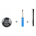 Auto-Motor-Startschlüssel-Druckknopfabdeckung für BMW E90-Chassis, For BMW E90 Chassis (Black), For BMW E90 Chassis (Blue), For BMW E90 Chassis (Red), For BMW E90 Chassis (Silver) – Bild 4