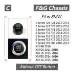 Automotor-Startschlüssel-Druckknopfabdeckung für BMW G / F-Chassis, ohne Start und Stopp, For BMW G / F Chassis, without Start and Stop (Black), For BMW G / F Chassis, without Start and Stop (Blue), For BMW G / F Chassis, without Start and Stop (Red)... – Bild 5