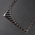 Auto Carbon Fiber Klimaanlage Luftauslassrahmen Dekorativer Aufkleber für Audi A4 B8 2009-2016 / A5 2008-2017 / Q5 2009-2017, Linksantrieb – Bild 4