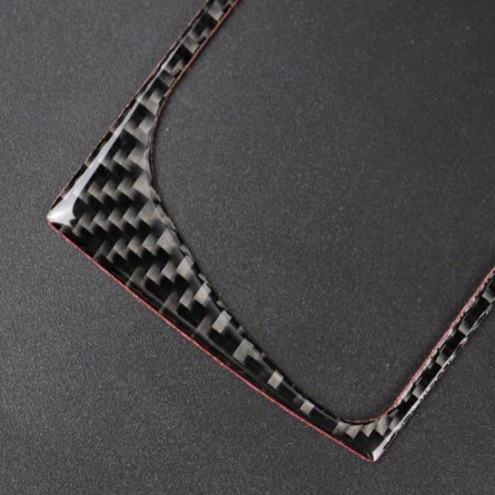 Auto Carbon Fiber Klimaanlage Luftauslassrahmen Dekorativer Aufkleber für Audi A4 B8 2009-2016 / A5 2008-2017 / Q5 2009-2017, Linksantrieb – Bild 4