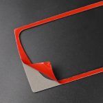 Auto Carbon Fiber Klimaanlage Luftauslassrahmen Dekorativer Aufkleber für Audi A4 B8 2009-2016 / A5 2008-2017 / Q5 2009-2017, Linksantrieb – Bild 5