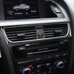 2 in 1 Auto Carbon Fiber Klimaanlage Auslassrahmen Dekorativer Aufkleber für Audi A4 B8 2009-2016 / A5 2008-2017 / Q5 2009-2017, Linkslenker – Bild 6