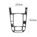 Auto Carbon Fiber Gear Position Panel Dekorativer Aufkleber für Audi 2010-2018 Q5 / 2009-2016 A4L / 2009-2016 A5, Linksantrieb – Bild 3