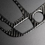 Auto Carbon Fiber Gear Position Panel Dekorativer Aufkleber für Audi 2010-2018 Q5 / 2009-2016 A4L / 2009-2016 A5, Linksantrieb – Bild 4