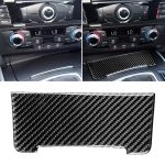 Auto Carbon Fiber Storage Zigarettenanzünder Panel dekorative Aufkleber für Audi 2010-2018 Q5 / 2009-2016 A4L / 2009-2016 A5