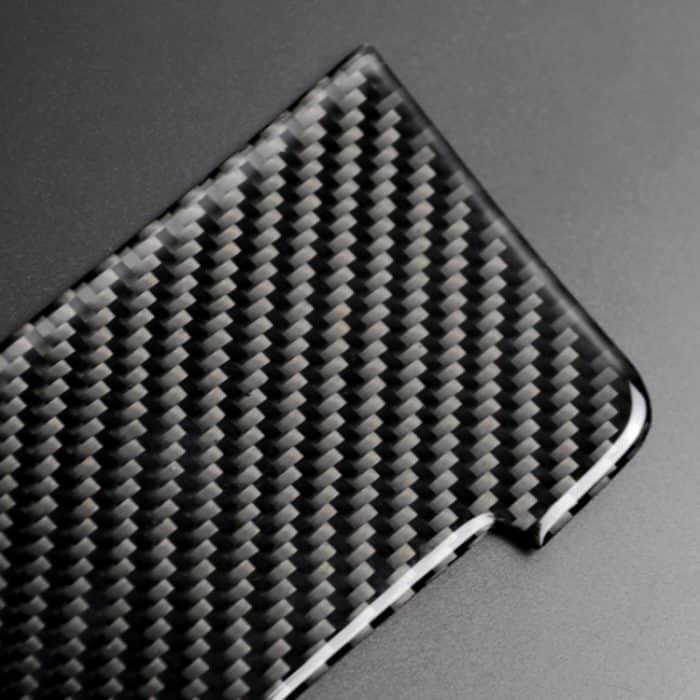 Auto Carbon Fiber Storage Zigarettenanzünder Panel dekorative Aufkleber für Audi 2010-2018 Q5 / 2009-2016 A4L / 2009-2016 A5 – Bild 4
