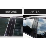 Auto Carbon Fiber B Säule Dekorativer Aufkleber für BMW E70 2008-2013 – Bild 8