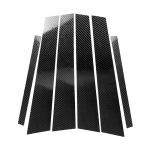 Auto Carbon Faser B Säule Dekorativer Aufkleber für BMW F10 2011-2017 – Bild 2