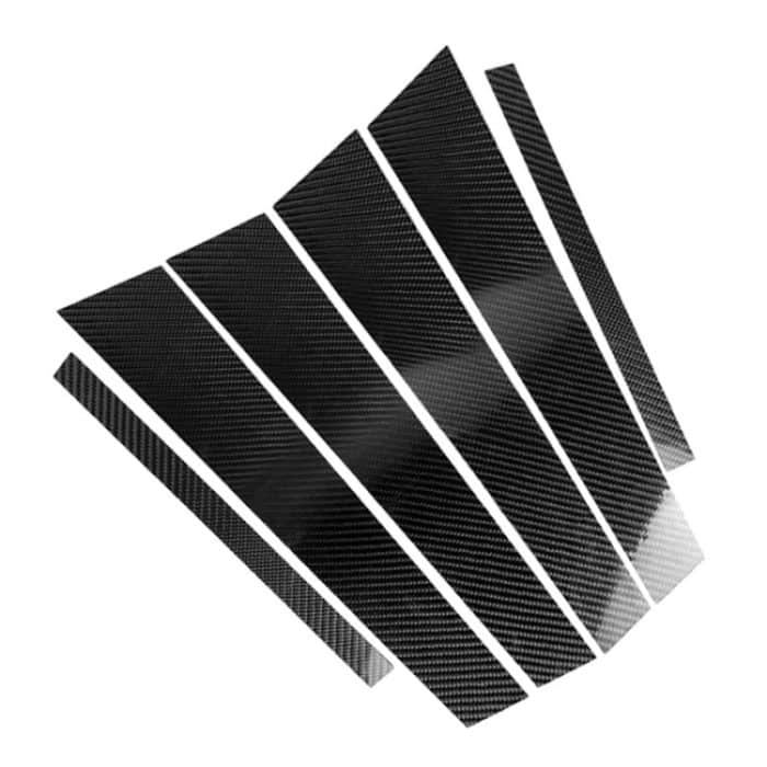 Auto Carbon Faser B Säule Dekorativer Aufkleber für BMW F10 2011-2017 – Bild 3