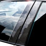Auto Carbon Faser B Säule Dekorativer Aufkleber für BMW F10 2011-2017 – Bild 6