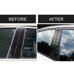 Auto Carbon Faser B Säule Dekorativer Aufkleber für BMW F10 2011-2017 – Bild 8