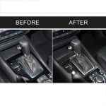 Auto Carbon Fiber Left Drive Gear Frame Ein dekorativer Aufkleber für Mazda Axela 2013-2016 – Bild 7