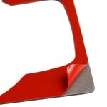 Auto Carbon Fiber Left Drive Multimedia Frame Ein dekorativer Aufkleber für Mazda Axela 2013-2016 – Bild 4