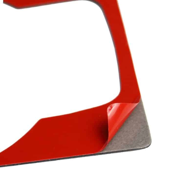 Auto Carbon Fiber Left Drive Multimedia Frame Ein dekorativer Aufkleber für Mazda Axela 2013-2016 – Bild 4