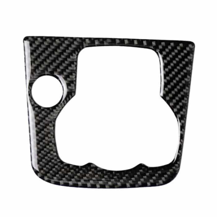 Auto Carbon Fiber Right Drive Multimedia Frame Ein dekorativer Aufkleber für Mazda Axela 2013-2016 – Bild 2