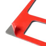 Auto Carbon Fiber Left Drive Gear Frame B Dekorativer Aufkleber für Mazda Axela 2017-2018 – Bild 4