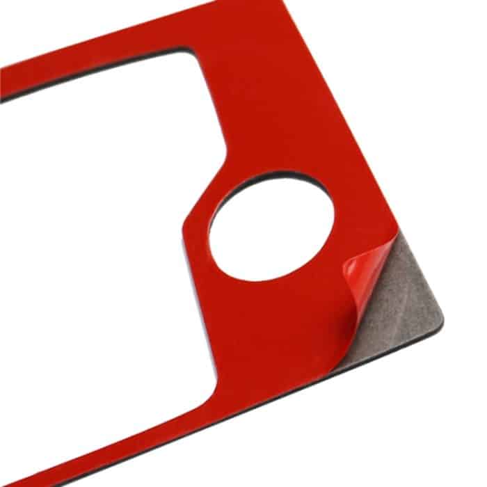 Auto Carbon Fiber Linksantrieb Multimedia Rahmen B Dekorativer Aufkleber für Mazda Axela 2017-2018 – Bild 4