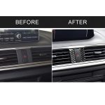 Auto Carbon Faser Warnlicht Dekorativer Aufkleber für Mazda Axela 2013-2018 – Bild 7