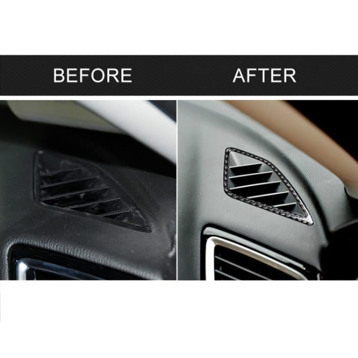 Auto Carbon Fiber Instrument Air Outlet Dekorativer Aufkleber für Mazda Axela 2014 / 2017-2018 – Bild 7