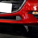 Auto Carbon Fiber Front Stoßstange dekorative Aufkleber für Mazda Axela 2017-2018 – Bild 6