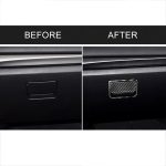 Auto Carbon Faser Beifahrersitz Aufbewahrungsbox dekorative Aufkleber für Mazda Axela 2017-2018 – Bild 7