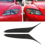 Auto Carbon Fiber Light Augenbraue für Mazda RX-8 Coupé 2004-2008