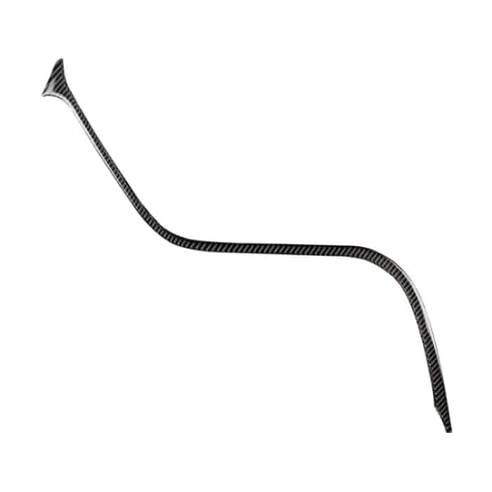 Auto Carbon Fiber Central Control S Streifen dekorative Aufkleber für Toyota Achte Generation Camry 2018-2019, Linksantrieb – Bild 2