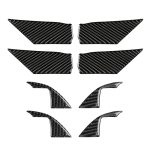 8 in 1 Auto Carbon Faser Tür Innengriff Handgelenk Panel dekorative Aufkleber für Toyota Achte Generation Camry 2018-2019 – Bild 2