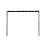 Auto Carbon Faser Aufbewahrungsbox U-Form Rahmen dekorative Aufkleber für Toyota Achte Generation Camry 2018-2019 – Bild 2