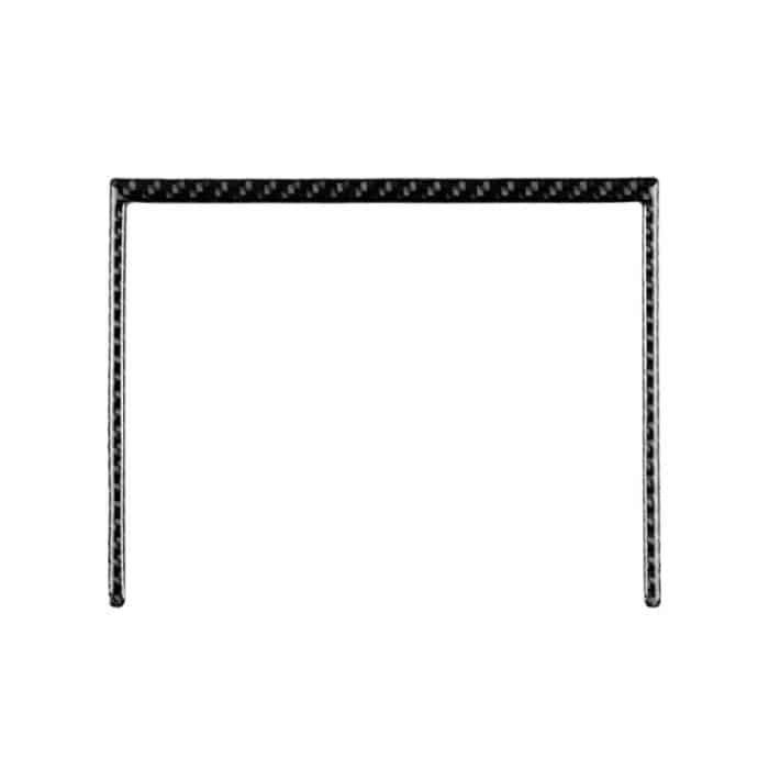 Auto Carbon Faser Aufbewahrungsbox U-Form Rahmen dekorative Aufkleber für Toyota Achte Generation Camry 2018-2019 – Bild 2