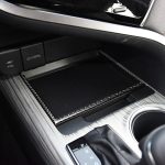 Auto Carbon Faser Aufbewahrungsbox U-Form Rahmen dekorative Aufkleber für Toyota Achte Generation Camry 2018-2019 – Bild 6