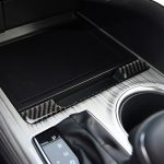 Auto Carbon Fiber Storage Box Rahmen dekorative Aufkleber für Toyota Achte Generation Camry 2018-2019 – Bild 6